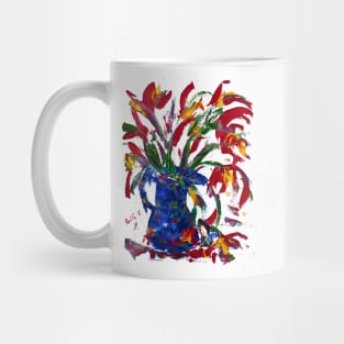 Flowers in Vase - Acrylic Mug